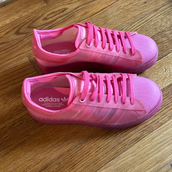 adidas Shoes - Adidas Superstar gel pink